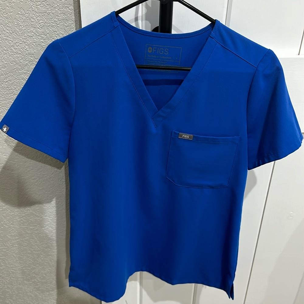 FIGS Catarina top - Royal Blue